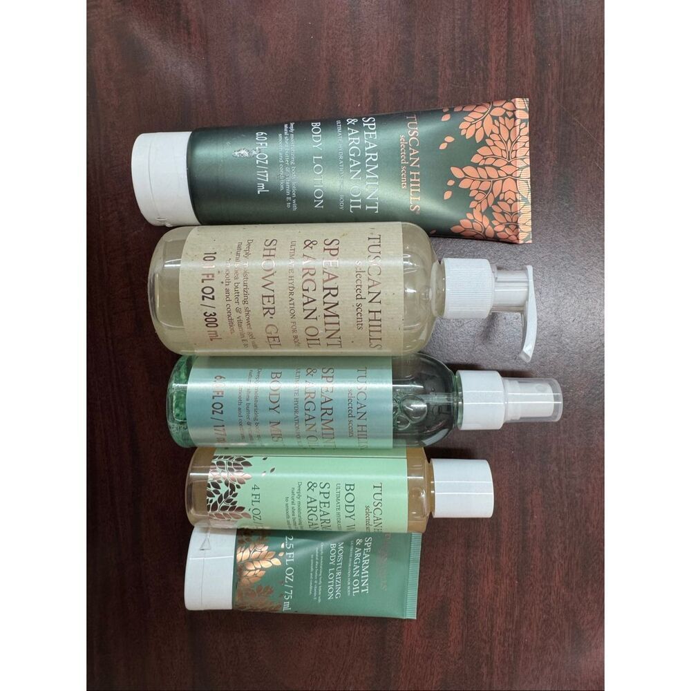 New Tuscan Hills Body Care Bundle- 5 Items